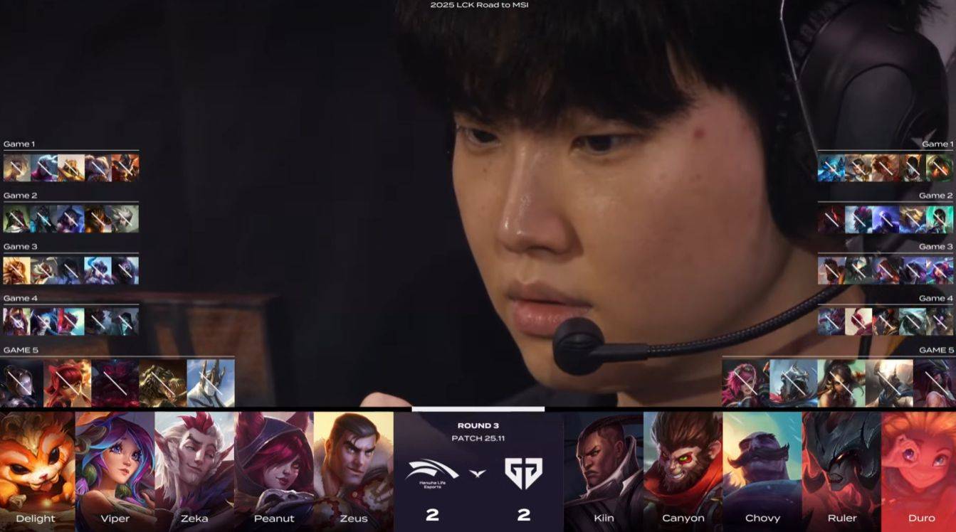 GEN血洗V5，Zeus操刀奇招英雄翻盘顶尖较量八强赛，让粉丝疯狂欢呼